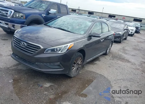 2015 Hyundai Sonata Limited z USA, uszkodzony, nr VIN 5NPE34AF5FH094184